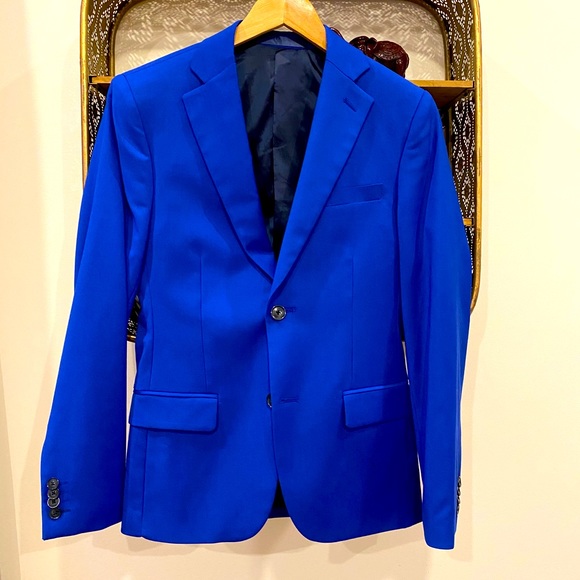 RW&Co Cobalt Blue blazer - Picture 1 of 3